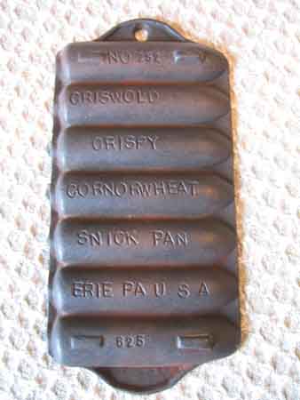  Griswold 262/625 Miniature or Tea Size Crispy Korn or Wheat Corn  Stick Pan Erie Pa USA : Everything Else